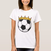 Fußballkönigin T-Shirt (Vorderseite)