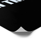 Fußballkopf (Röntgen) Poster (Ecke)