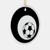 Fußballkreise Keramikornament (Rechts)