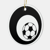 Fußballkreise Keramikornament (Links)