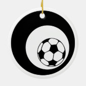 Fußballkreise Keramikornament (Hinten)