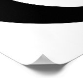 Fußballkreise Poster (Ecke)