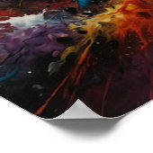 Fußballkrieger Poster (Ecke)