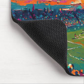 Fußballkunst (#1) mousepad (Ecke)