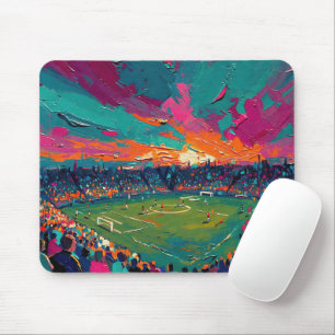 Fußballkunst (#1) mousepad