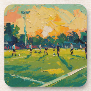 Fußballkunst (#2) getränkeuntersetzer