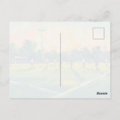 Fußballkunst (#2) postkarte (Rückseite)