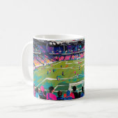 Fußballkunst (#3) kaffeetasse (Vorderseite Links)
