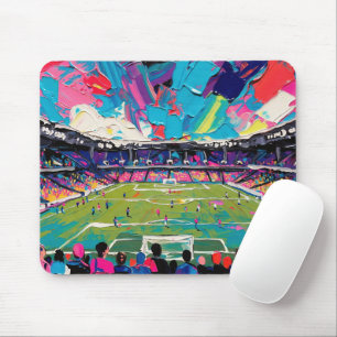 Fußballkunst (#3) mousepad