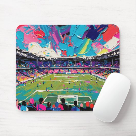 Fußballkunst (#3) mousepad (Mit Mouse)