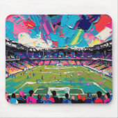 Fußballkunst (#3) mousepad (Vorne)