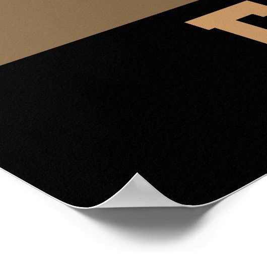 Fußballkunst Poster (Ecke)