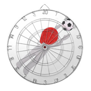 Fußballliga Dartscheibe