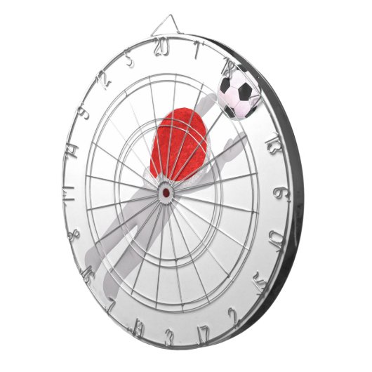 Fußballliga Dartscheibe (Vorderseite rechts)