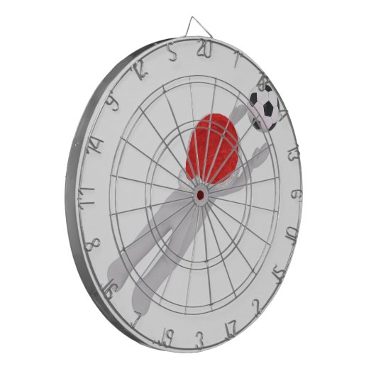 Fußballliga Dartscheibe (Vorderseite Links)