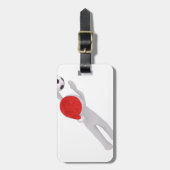 Fußballliga Gepäckanhänger (Vorderseite vertikal)