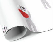 Fußballliga Geschenkpapier (Rolleneckpunkt)