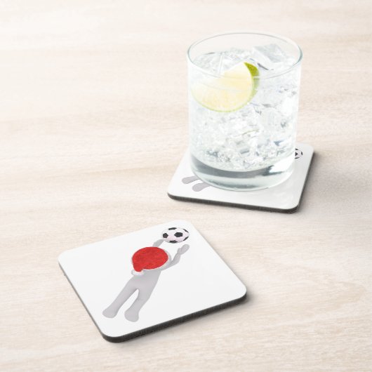 Fußballliga Getränkeuntersetzer (Rechte Seite)