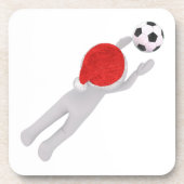 Fußballliga Getränkeuntersetzer (Vorderseite)