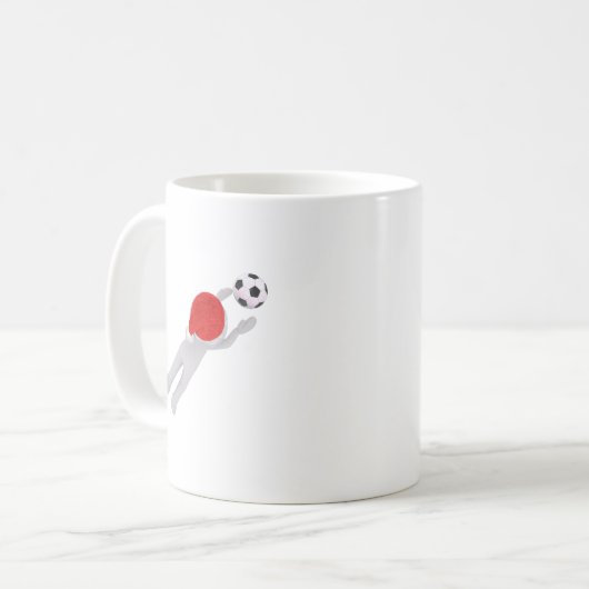 Fußballliga Kaffeetasse (Vorderseite Links)