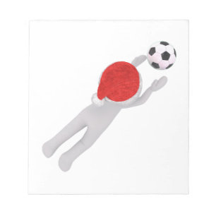 Fußballliga Notizblock