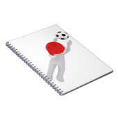 Fußballliga Notizblock (Rechte Seite)