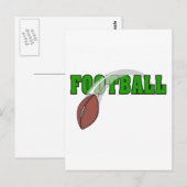 Fußballlogo Postkarte (Vorne/Hinten)