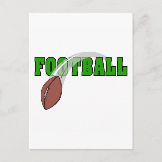 Fußballlogo Postkarte (Vorderseite)