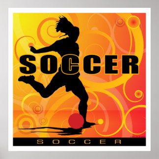 Fußballmädchen3 Poster