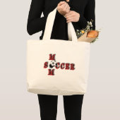 Fußballmamma Jumbo Stoffbeutel (Vorderseite (Produkt))