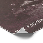 Fußballmannschaft 1896 Uni Poster (Ecke)