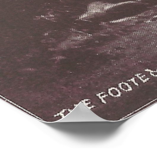 Fußballmannschaft 1896 Uni Poster (Ecke)