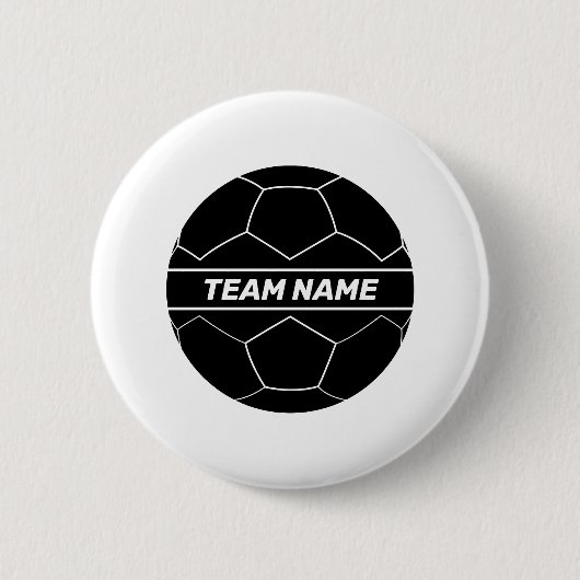 Fußballmannschaft Button (Vorderseite)