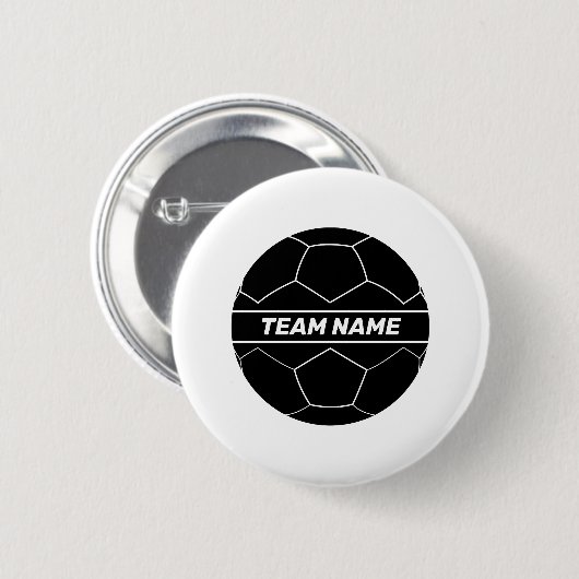 Fußballmannschaft Button (Vorne & Hinten)