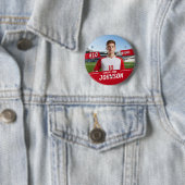 Fußballmannschaft der Oberstufe Spieler Benutzerde Button (Beispiel)