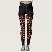 Fußballmannschaft, Fake Schwarze Shorts, Name Leggings (Vorderseite)
