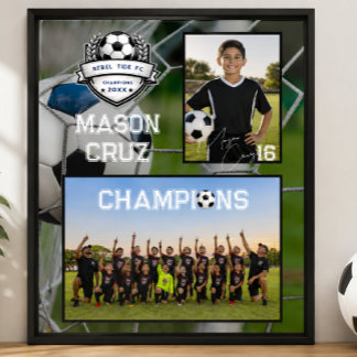 Fußballmannschaft | Foto-Erinnerungspartner Poster