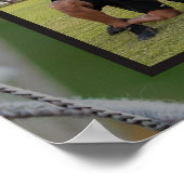 Fußballmannschaft | Foto-Erinnerungspartner Poster (Ecke)