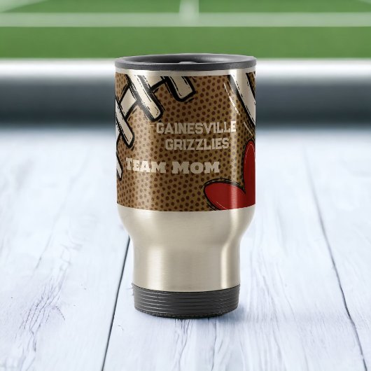 Fußballmannschaft Mama Personalisierte Geschenke Reisebecher