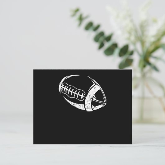 Fußballmannschaft Postkarte (Stehend Vorderseite)