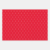 Fußballmannschaft roter personalisiert geschenkpapier set (Vorderseite 2)