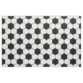 Fußballmannschaft Schwarz-Weiß-Muster Stoff (Fat Quarter (45,7 x 55,9 cm))