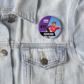 Fußballmannschaft Senior Night Benutzerdefinierte  Button (Beispiel)