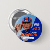 Fußballmannschaft Senior Night Benutzerdefinierte Button (Vorne & Hinten)