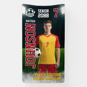 Fußballmannschaft Seniorennacht benutzerdefinierte Banner
