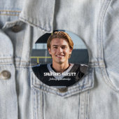 Fußballmannschaft Spieler Benutzerdefinierte Foto- Button (Beispiel)