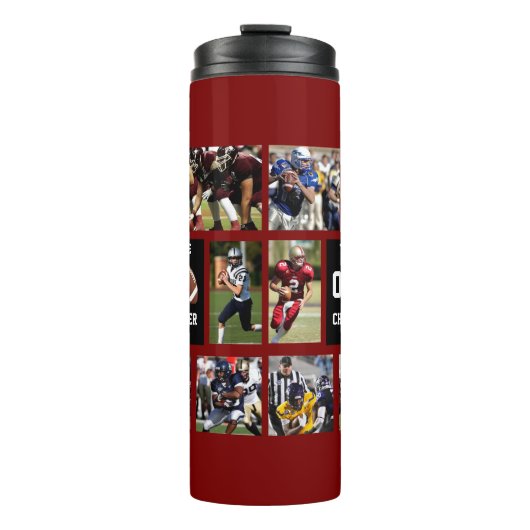 Fußballmannschaft Thermosbecher (Vorderseite)