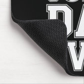 Fußballmeister Bester Trainer Dad Ever Athletik Me Mousepad (Ecke)