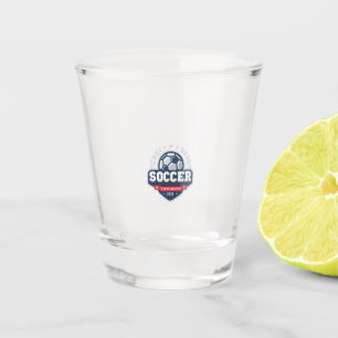 Fußballmeisterschaft Schnapsglas