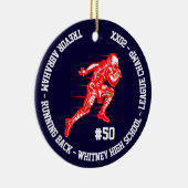 Fußballmeisterschule Keramik Ornament (Rechts)